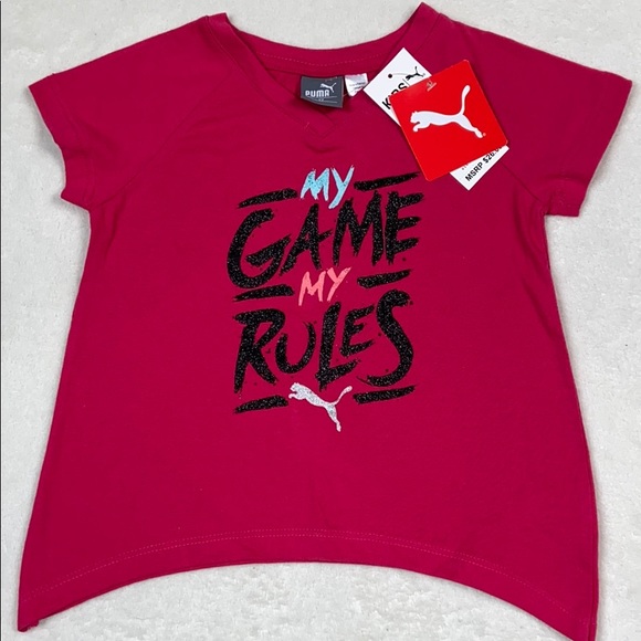 Puma Other - [ PUMA ] Pink Girl Shirt